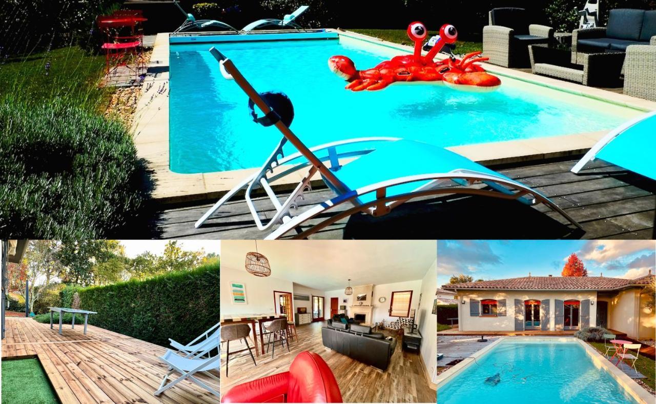Villa Avec Piscine Andernos Les Bains Экстерьер фото